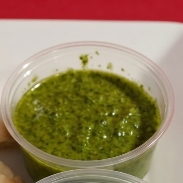 Spicy Green Sauce.