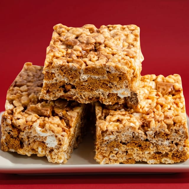 Cookie Butter Rice Krispie.